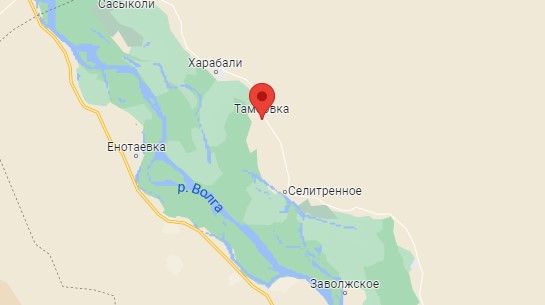 Село Тамбовка в Астраханской области